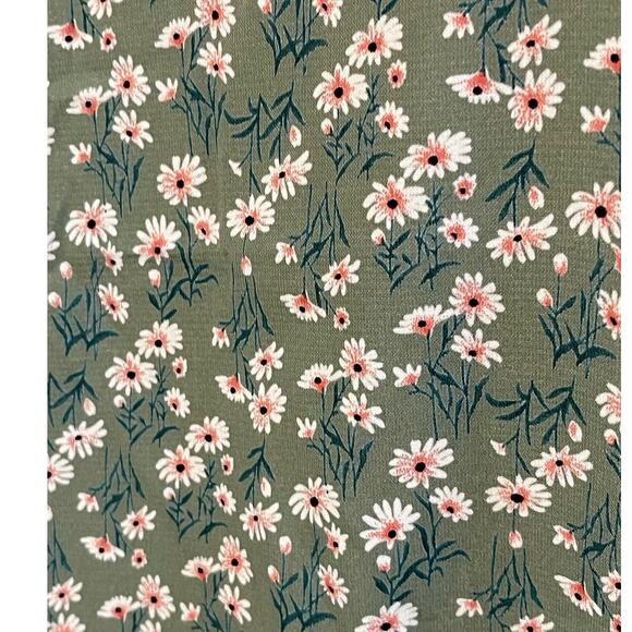 NWT Paper Moon Ellie Floral Blouse Size Small Mixed Material Button Back Style - Picture 7 of 14